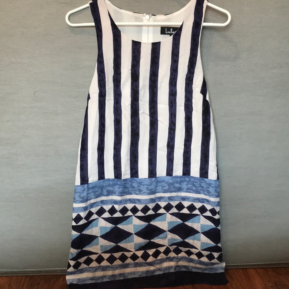 Lulu's Summer Striped Shift Dress